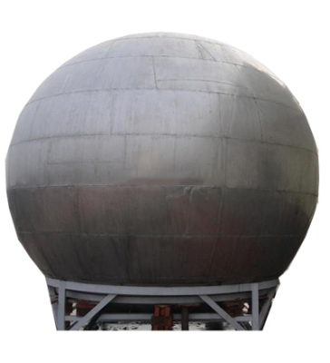 Spherical water tank